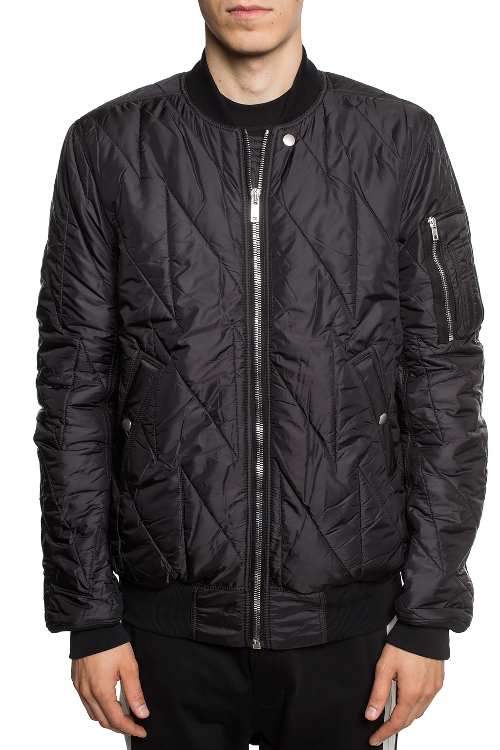 rick owens quilted jacket